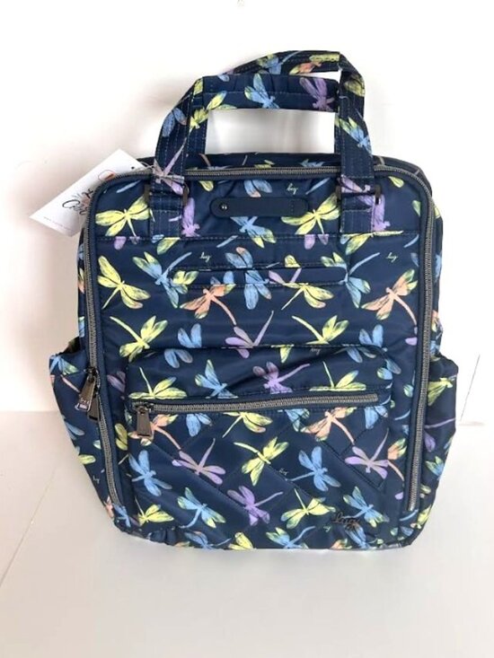 Lug Voyager Backpack Dragonfly Icepop Dark Blue main image 5